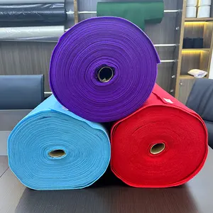 Supplier Price Non-Woven Manufacturer 3mm Sale Cloth Roll Coloured Hard Soft Polyester Nonwoven Felt Fabric For Garment