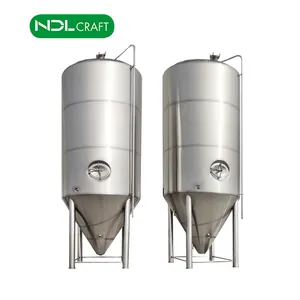 1000L 2000l 3000L 4000L 5000L Gärtank Preis Großer Glykol Konischer Mantel Druck Bier Fermenter Ausrüstung Industrie