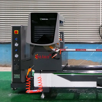 Scie de découpe de précision CNC intégrée pour fenêtres avec transmission à crémaillère importée et couvercle de protection automatique