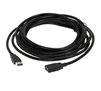 Câble d'extension USB 3.0 M/F Standard Type A Mâle à Femelle Noir