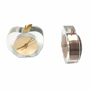 Orologio da scrivania in acrilico e oro Fashion Design forniture per la decorazione di ufficio per la casa e il lavoro Multi sagomato per il 2023 - Product Image 3