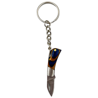 Couteau de poche pliable miniature en acier inoxydable pour l'extérieur, style dessin animé, manche en bois, couteau tactique de défense personnelle, camping
