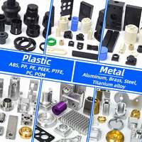 Fabricant de pièces usinées CNC en plastique sur mesure pour PTFE, PEEK, Nylon, PMMA, Polypropylène, Polycarbonate et ABS
