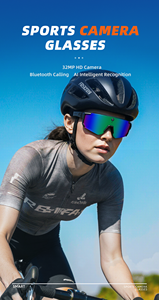 Lunettes Intelligentes Anti-Lumière Bleue V06 avec Contrôle Wi-Fi 5.3 via Application, Traduction IA, Assistant Vocal, Caméra 1080P et Autonomie de 23H - Product Image 3