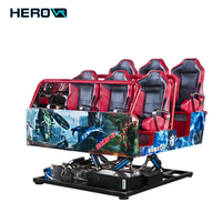 HEROVR Dynamic Platform VR Máquina de juego 6-12 asientos Simulador de realidad virtual Aluminio Mini X Rider 3D 4D 5D Cine para uso doméstico