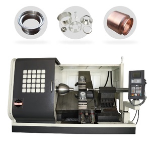 <strong>CNC</strong> <strong>High</strong> <strong>Precision</strong> Late Chinese Factory Spinning <strong>Lathe</strong> Machine Metal Turret <strong>Lathe</strong> Machine with Live Tool - Product Image 2