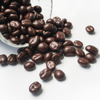 Vente directe d'usine OEM, fèves de chocolat pur de haute qualité, saveur café, goût délicieux, prix de gros abordable.