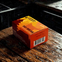 Cajas Plegables Reciclables de Lujo, Impresión CMYK, Laminado Mate, Grabado en Relieve, Tamaño Personalizado, Embalaje para Jabón en Barra y Gel de Ducha Natural