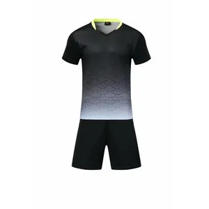Kaus Sepak Bola Desain Baru Berbagai Warna Leher V Jersey untuk Sepak Bola