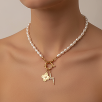 Nuovi Ciondoli da Donna Semplici e alla Moda con Certificazione CE in Acciaio Inossidabile Placcato Oro Vero 18K Fai da Te