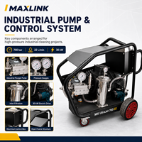Machine à jet d'eau industrielle OEM chinoise 700 bars 22 L/min 30 kW avec configurations personnalisées de 600 à 1100 bars