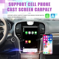Radio para Auto Android 11 de 13.6 Pulgadas para Chrysler 300C 2013-2022, Qualcomm Carplay, Pantalla Táctil Multimedia, Reproductor de Navegación GPS