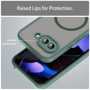 Ốp điện thoại Google Pixel 9A/9 Pro/Pixel 9 Pro XL chất liệu PC mờ mờ nhám, thiết kế sang trọng, chống sốc, cứng cáp - Product Image 2