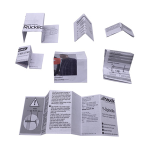 Tùy chỉnh in gấp giấy Brochure sản phẩm Hướng dẫn hoạt động hướng dẫn sử dụng cuốn sách nhỏ cho tài liệu quảng cáo in ấn - Product Image 2