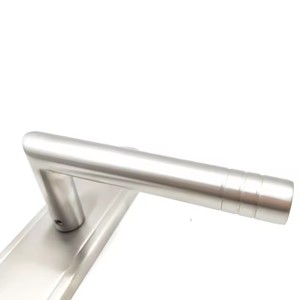 Cerradura de Palanca Moderna y Minimalista de Aleación de Zinc, Manija Cuadrada para Puerta Interior de Madera, Silenciosa y de Lujo - Product Image 4
