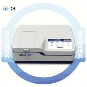 Espectrofotómetro SCITEK de 10,1 pulgadas con pantalla táctil de doble haz de longitud de onda completa de 0,3nm de longitud de - Product Image 2