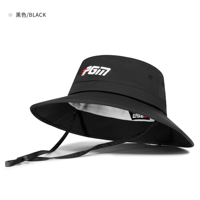 PGM MZ059 golf bucket hat manufacturers navy blue blank golf hat with