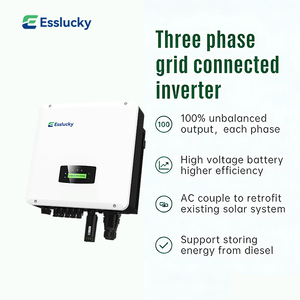 Inversores Solares Comerciales, <span class=keywords><strong>Inversor</strong></span> Compacto de Cadena para el Hogar, Precio Completo con Sistema de Baterías - Product Image 1