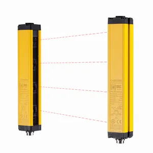 Dqe Hoge Kwaliteit 24V Pnp Npn Industriële Operation Guard Veiligheidsbescherming Hoge Nauwkeurigheid Infared Laser Licht Gordijn Sensoren