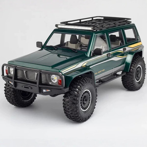 RC 락 크롤러 1/10 RC 크롤러 트럭 4x4 4WD 브러시리스 자동차 닛산 패트로 Y60 - Product Image 1