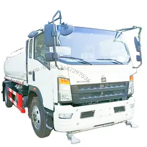 Japón ISUZU 8000 litros de acero inoxidable 304 cisterna de agua potable camión Bowser para la venta