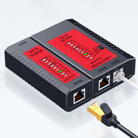 Kit de herramientas de red de ingeniero de cableado Linkwylan con probador de Pelacables RJ11/RJ45, herramientas de punzón de prensado para piezas de Telecomunicaciones
