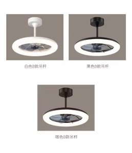 Modern 7-Blade Acrylic <b>Ceiling</b> <b>Fan</b> for Dining Room, <30dB Quiet DC Motor, 6-Speed & Dimmable <b>LED</b> with APP &Remote Control - Product Image 6