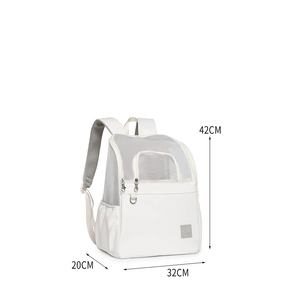 Dual-Shoulder <b>Cat</b> <b>Backpack</b> - Breathable Portable Carrier for Small Dogs Outdoors - Product Image 4