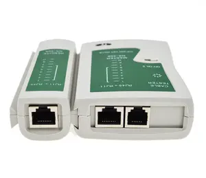 RJ45 RJ11 Cat5 Cat6 네트워크 케이블 테스터 LAN 전화 와이어 테스트 도구
