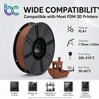 Filament extrudé Becreative PLA Plus POM, diamètre 1,75 mm, température d'impression 205-215°C, 1 kg/rouleau, pour prototypes d'ingénierie