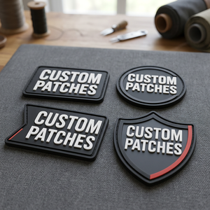 Parches de Goma 3D Personalizados, Resistentes al Agua, con Logotipo, Opciones de Termoadhesión o Cosido para Ropa, Gorras y Equipos, Hechos en Vietnam - Product Image 2