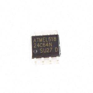 AT24C64N 24C64 หน่วยความจำ AT24C64 2.7-5.5V 64K แบบเสียบตรง DIP-8 BOM วงจรรวม มีสินค้าในสต็อก - Product Image 1