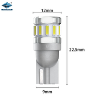 350lm T10 Glühbirne LED 194 Breite Licht W5W 4014 3030 6000K 12V 24V Autobeleuchtungssystem