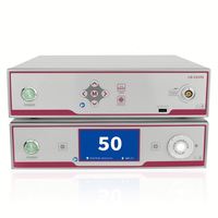 Cámara de endoscopia médica veterinaria 100W Mini endoscopia Led fuente de luz fría