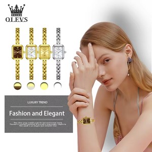 Reloj de Pulsera para Mujer, Modelo 3691, Versátil, Dorado, Resistente al Agua 3BAR, Cuarzo, Acero Inoxidable, con Manecillas - Product Image 6