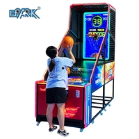 Machines de jeux de basket-ball d'arcade électronique d'intérieur pour adultes à pièces en gros d'usine