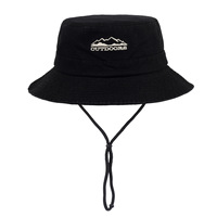 Chapeau Bob d'Extérieur Personnalisé en Gros, Respirant, avec Sangle de Menton Réglable, Protection Solaire pour le Camping Estival, OEM ODM Disponibles