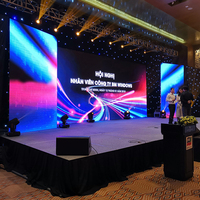 Grand écran LED intérieur 4K P3.91 pour piste de danse TV vidéo mur scène toile de fond location animation fonction graphique