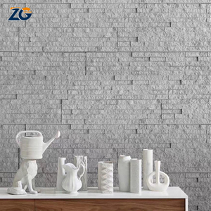 ZGSTONE un panneau pierre de Culture artificielle Pu Faux champignon pierre placage panneau mural latte pour l'aménagement paysager - Product Image 5