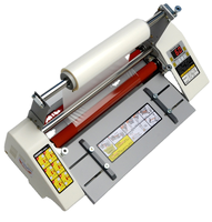 Machine à plastifier automatique double face de bureau, petit plastifieur à vitesse réglable, plastification à chaud électrique pour cartons en papier