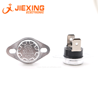 Thermostat KSD301 à interrupteur normalement fermé en bakélite, capteur de température 40-180°C, 250V 10A, pour domotique, thermostat de température TDS