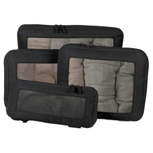 Sacs de rangement de voyage à logo personnalisé pour vêtements et chaussures, organisateurs de bagages à double fermeture éclair pour valises - Product Image 5