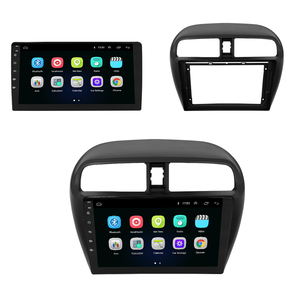 Cho Mitsubishi Mirage 2012 - 2018 Đài Phát Thanh Xe Hơi Đa Phương Tiện Video <span class=keywords><strong>Player</strong></span> Màn Hình Cảm Ứng Navigation Stereo GPS Android 10.0 - Product Image 2