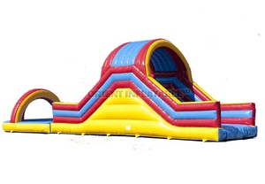 Glissière gonflable de glissement de course de baignoire <span class=keywords><strong>d</strong></span>'<span class=keywords><strong>eau</strong></span> <span class=keywords><strong>d</strong></span>'arrière-cour <span class=keywords><strong>d</strong></span>'Orient Inflatables avec le cercle de éclaboussure de piscine coulissant à vendre - Product Image 2