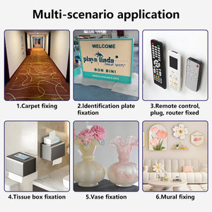 SNM Custom Die Cut Clear Acrylic Heavy Duty Đen Gắn Băng dính dính hai mặt - Product Image 4