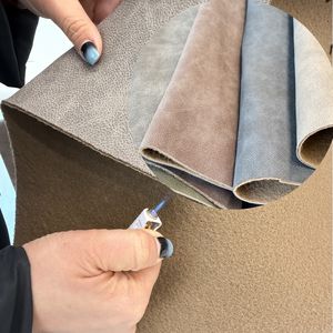 Price Flame Retardant Tech <strong>Fabric</strong> Knitted Brushed Pattern for Car Seats Soft Suede Sponge <strong>Fabric</strong> - Product Image 1