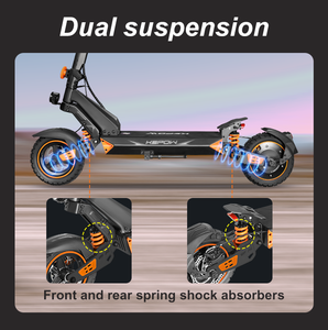 Trottinette électrique rapide pour adultes, moteur sans balais haute performance, accélération rapide, outil de déplacement urbain - Product Image 5