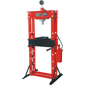 Presse hydraulique professionnelle 30T à cadre en H avec manomètre, presse à roulements robuste pour la réparation automobile industrielle - Product Image 2