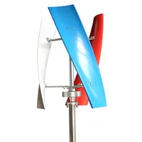 Système d'énergie éolienne à axe Vertical 200W 12V/24V, petite Turbine éolienne, générateur électrique alternatif