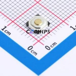 TS-1187U-015C Tactile Switch SMD-4P,5.2x5.2mm Switch Single Pole Single Throw Round Button Vertical Mount 5.2mm - Product Image 1